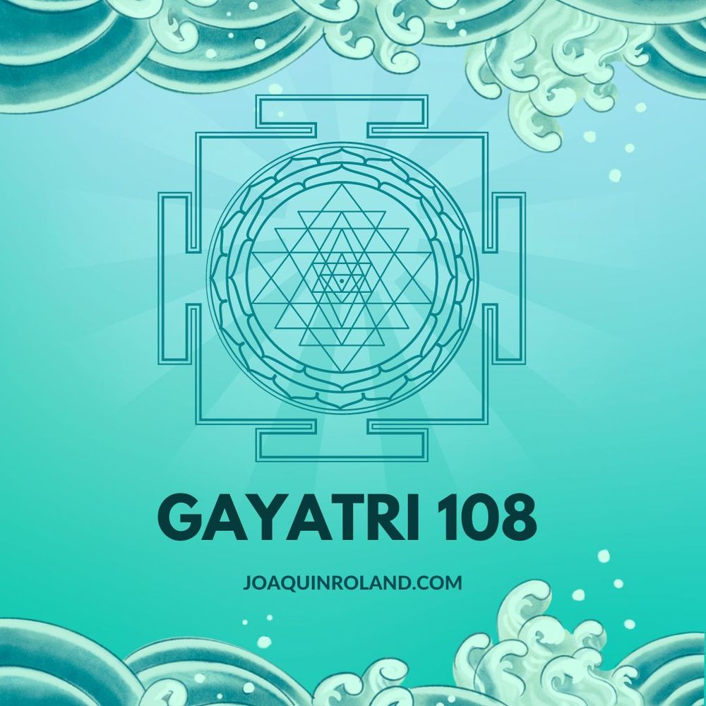 Gayatri Mantra, Sacred Zen NFT, Musical NFT'S, Joaquin Roland, Gayatri 108, 108 CHANTS, exclusive nft, 