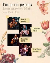 Singer/Songwriter Night at Tail of the Junction
