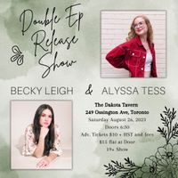 Double EP Release Show with Becky Leigh