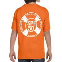 Bright Orange ST3/SPF-50 Youth Shirt