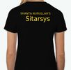 Women's "Sitar Black" T-shirt