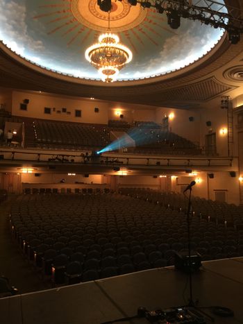 Pre show somewhere

