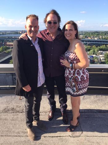 with Denny Laine (Paul McCartney and Wings, Moody Blues, Rock and Roll Hall of Fame
