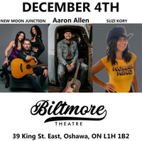 Aaron Allen, New Moon Junction, Suzi Kory Live at The Biltmore Theatre