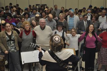 Shabbat Groove service always fills the house!
