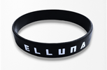 "Elluna" Black Wristband