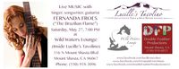 Fernanda Froes Live at Lucille's in Mt Shasta, CA