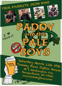 Paddy and The Pale Boys!