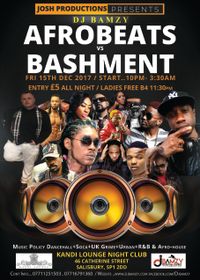 AFROBEATS vs BASHMENT