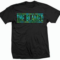 Blue Green Camo blamed shirt