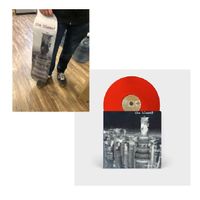 Red Vinyl and Skateboard bundle