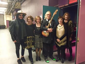 With Don Was and Ry Cooder backstage before performing at Dolby Theater for Great Performances-Los Angeles, CA
