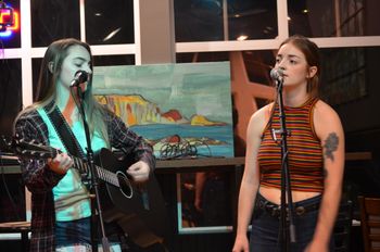 Always a treat to perform with my sister Halley!
