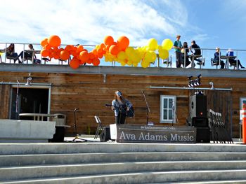 Stand Up 4 Schools on the Jerisich Dock in my hometown!
