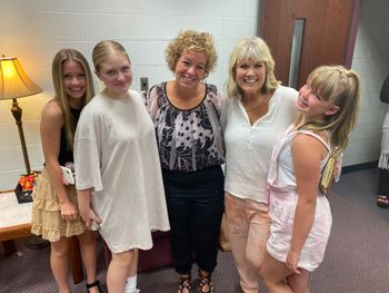 "The Girls club" Natalie Grant and girls with Becky Nordquist
