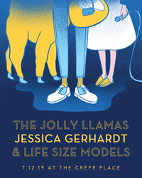 Jessica Gerhardt (w/ The Jolly Llamas and Life Size Models)
