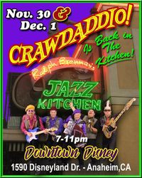 Crawdaddio rocks The Jazz Kitchen!