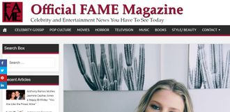 OFFICIAL FAME MAGAZINE FEATURE