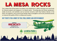 La Mesa Rocks 7th Annual Fundraiser for the Parks