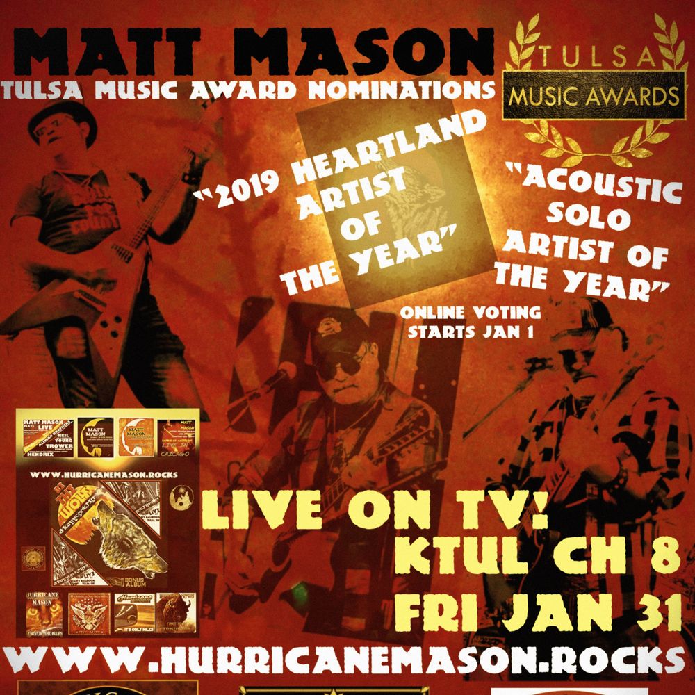 Matt Mason Oklahoma singer songwriter guitar player