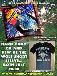 Be The Wolf/Live At Cain's Ballroom CD/Tshirt Bundle