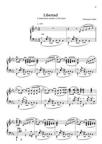 GALA - 3. BATTEMENTS TENDUS IN 5th (slow) "Libertad" Sheet music PDF