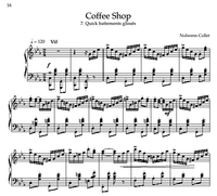 RENDEZ-VOUS... - 7. QUICK GLISSES "Coffee Shop" - Sheet music PDF
