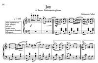 EN ROSE - 6. BATTEMENTS GLISSES  "Joy" - Sheet music PDF