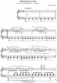 PACIFIC 32 - 15. "Waiting For You" - Adage - PDF Sheet Music