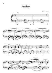 GALA - 13. STRETCHING "Kunikazu" Sheet music PDF