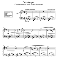 LES POINTES - 11. DEVELOPPES - Sheet music PDF