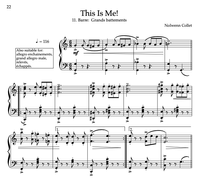 EN ROSE - 11. GRANDS BATTEMENTS  "This Is Me" - Sheet music PDF