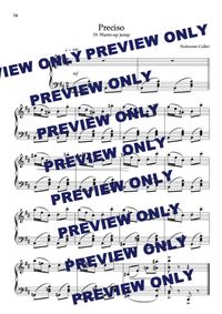 GALA - 19. WARM-UP JUMP "Preciso" Sheet music PDF