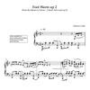 LES POINTES - 2. FOOT WARM UP 2.  Habanera - Sheet music PDF