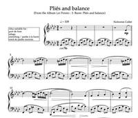 LES POINTES - 3. PLIES & BALANCE - Sheet music PDF