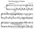 RENDEZ-VOUS... - 1. WARM UP "Blue Mountains of Virginia" - Sheet music PDF