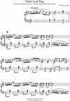 PACIFIC 32 - 20. "Palm Leaf Rag" - Glissades et pas de bourrée - PDF Sheet Music