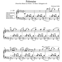LES POINTES - 15. ECHAPPES IN 3 POLONAISE - Sheet music PDF