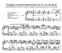 Petit battement sur le-cou-de-pied - sheet music for ballet class (PDF)