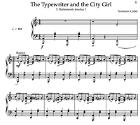 RENDEZ-VOUS... - 5. TENDUS 1 "The Typewriter and the City Girl" - Sheet music PDF