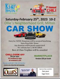 Ollie's Neighborhood Grill 7th Annual Chili Cook-off and Car Show