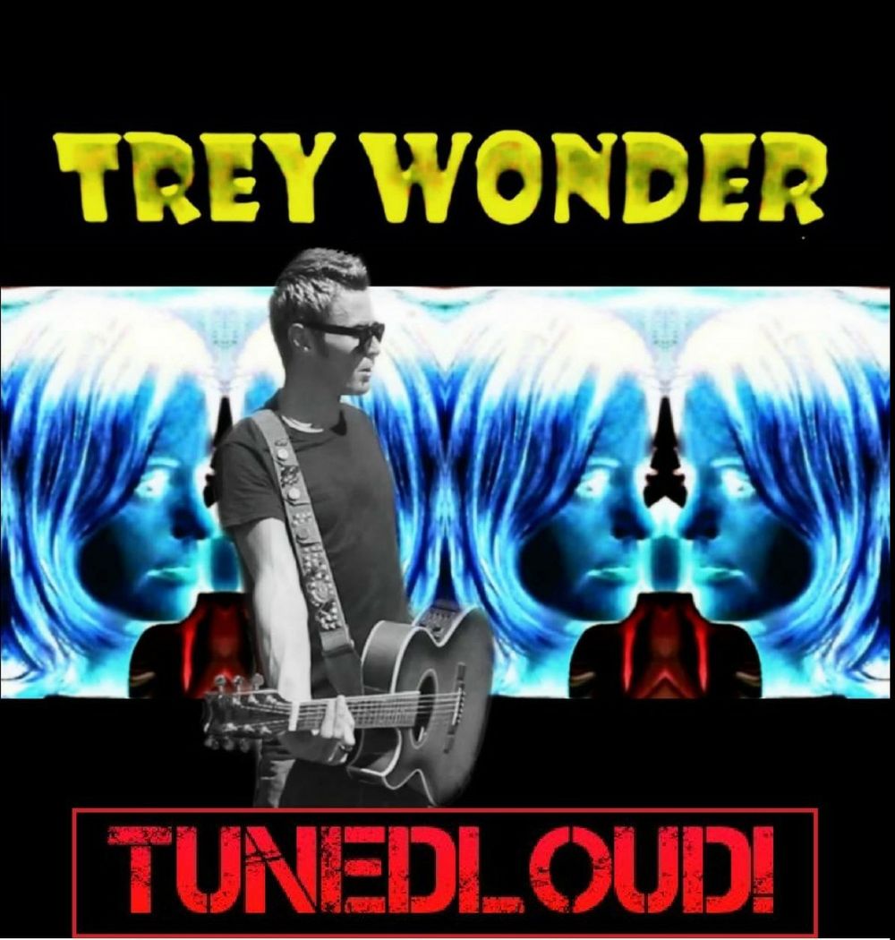 Trey Wonder on the cover of TunedLoud Magazine