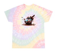 BMW Cars and Coffee Tie-Dye Tee