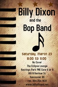 Billy Dixon and The Bop Band
