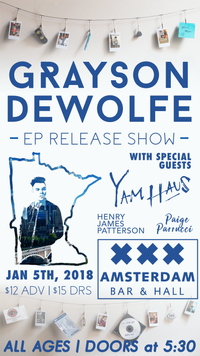 Grayson DeWolfe EP Release Show