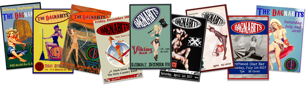 The Dagnabits - Show Posters