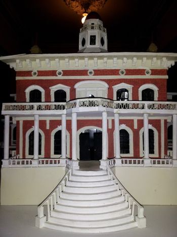 Model of the Hay House.
