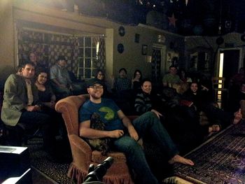 A good-looking crowd that night at Ragamuffin. Very supportive of Kurt Scobie's release and benefit show.

