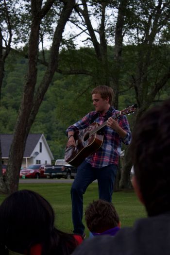 Charlie at the Town of Hancock Fourth of July Celebration in Hancock, VT; July 4, 2016.
