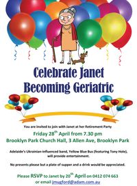 Janet's Retirement Celebration - Part I